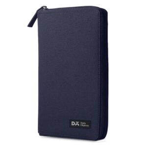 DailyObjects Nylon Travel Passport Holder Credit Card Wallet Case for Men & Women