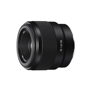 Sony E Mount FE 50mm F1.8 Full-Frame Lens (SEL50F18F)